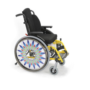 Detský invalidný vozík SONNY 1-2, mechanický, polohovací